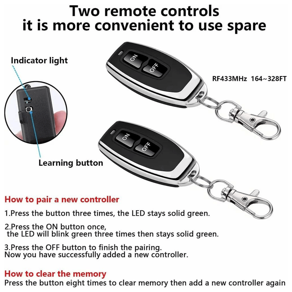 🔥  Wireless Remote Switch🔧